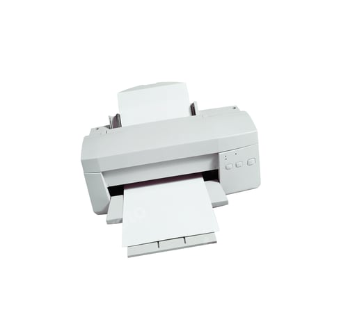 Preview: laser printer isolated