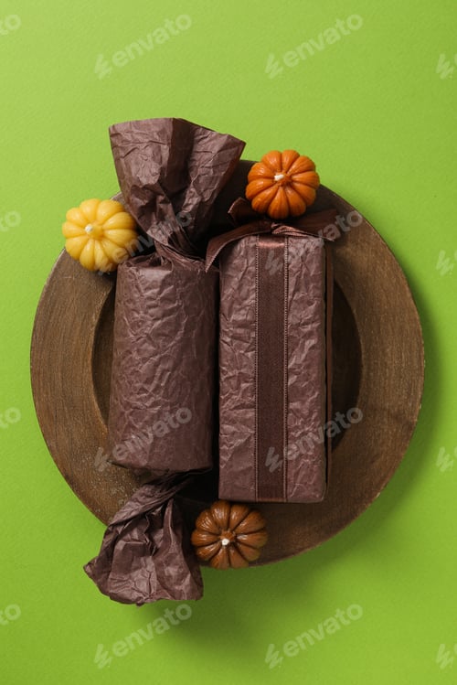 Preview: Fall season, autumn time, table setting for fall season