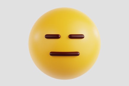 Preview: 3D Expressioniess Face Emoji