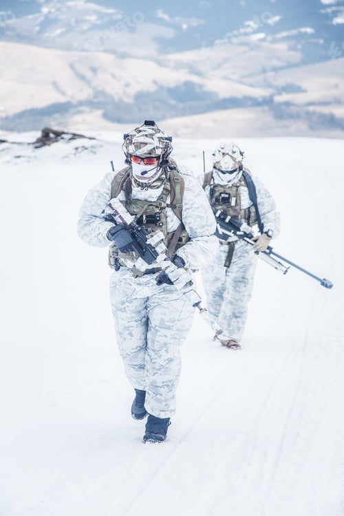 Preview: Winter arctic mountains warfare