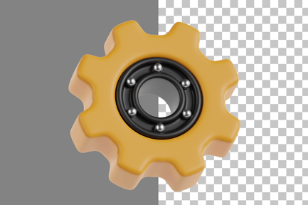 Preview: Gear 3D Icon