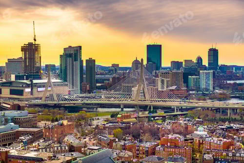 Preview: Boston, Massachusetts, USA Skyline