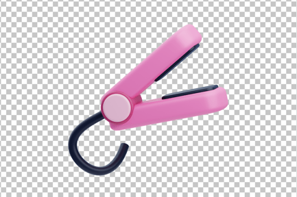 Preview: Hair Iron 3D Icon