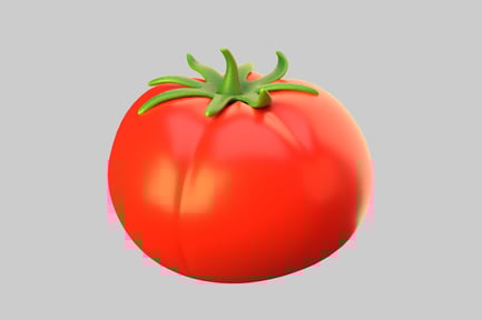 Preview: Cartoon style tomato