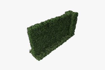 Rectangular foliage border