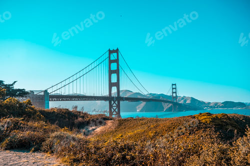 Preview: Golden Gate of San Francisco seen from the visitor center