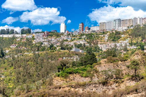Preview: Quito, Equador panorama of the capital city