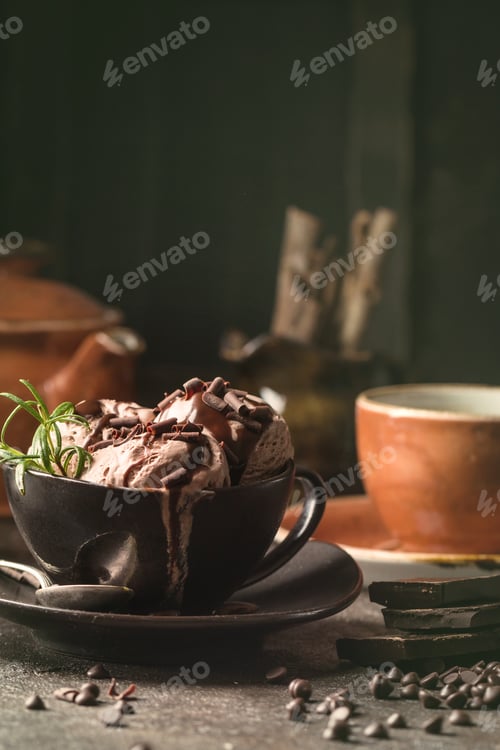 Preview: Chocolate coffee ice cream