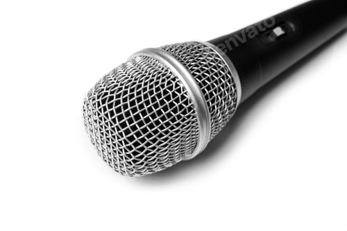 Preview: Close-Up of a microphone