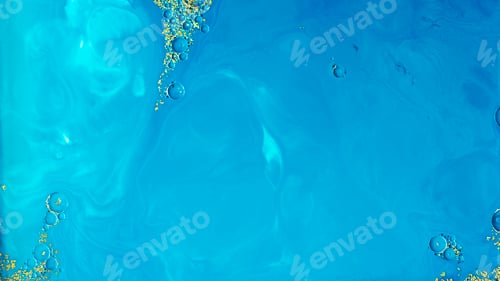 Preview: Blue paint patterned background