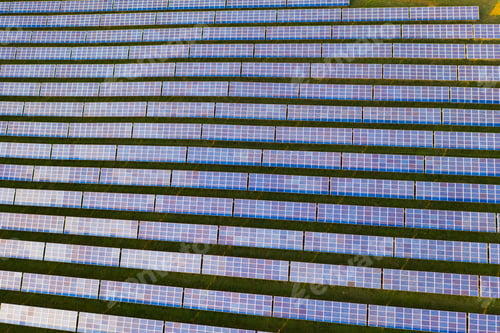 Preview: Solar panels - drone view