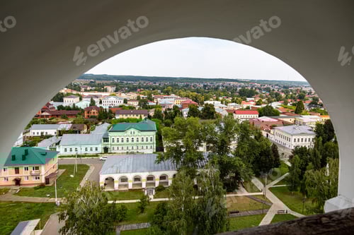Preview: Yelabuga city from a bird's eye view