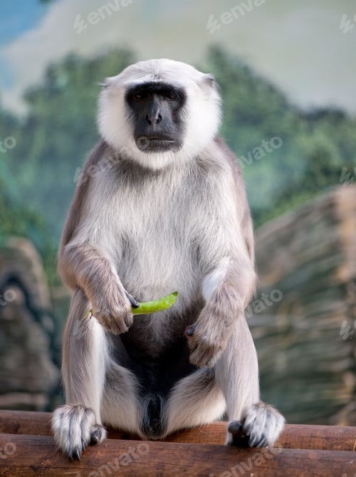 Preview: langure hannunan - Semnopithecus entellus (10 years old)