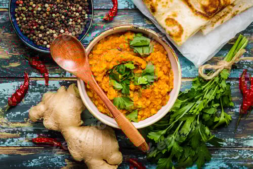 Traditional Indian lentils Dal