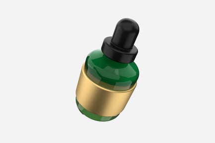 Preview: Essential Oil Bottles 3D Illustration