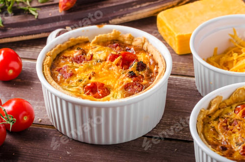 Preview: Mini quiche with sausage