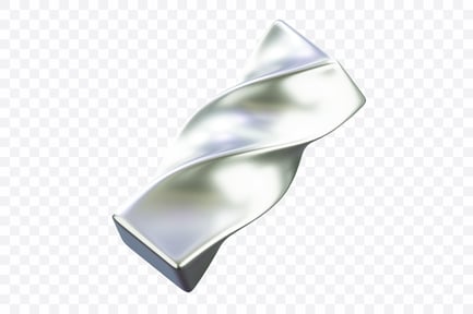 Preview: Twisted Chrome Ribbon