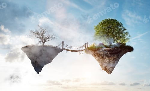 Visualização: Passo para uma mudança positiva em um novo mundo feliz