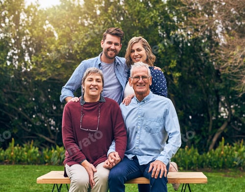 Preview: Always try to spend as much time with your parents. Shot of a family outside.