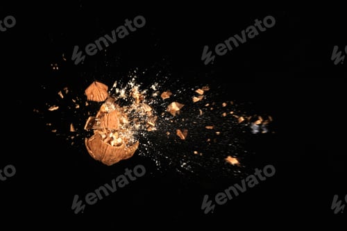 Preview: high speed photography walnut shot