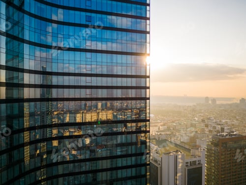 Preview: Istanbul's glass and concrete skyscrapers, home to offices, hotels, and residential complexes