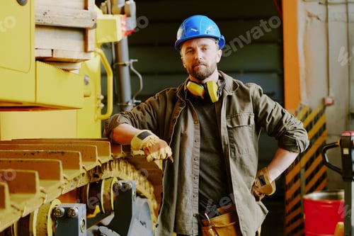 Preview: Confident Technician At Work Portrait