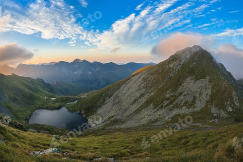 Preview: Capra lake. Fagaras Mountains,Romania