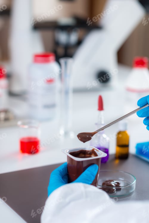 Preview: Pudding Quality Control Inspection in Lab