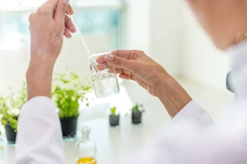 Preview: Doing tests on plants in laboratory