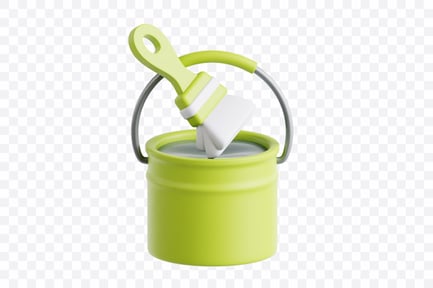Preview: Bucket And Roller Paint