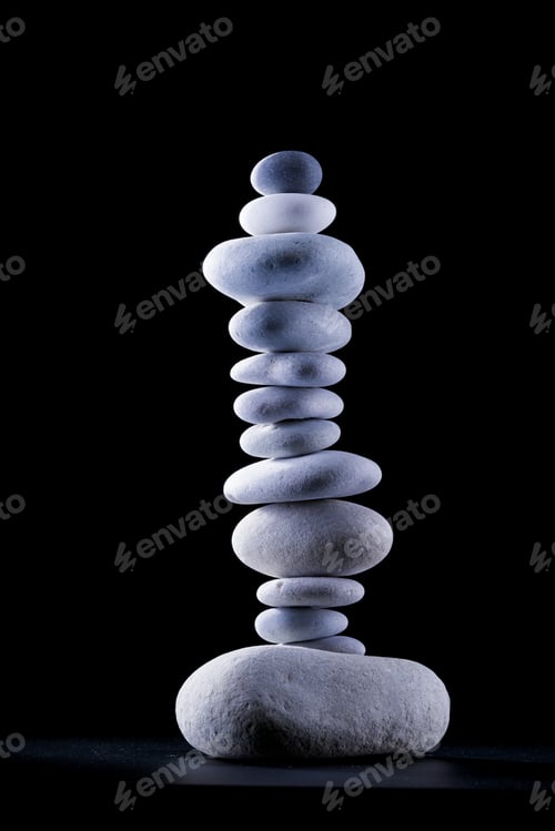 Preview: stones in balance zen rocks
