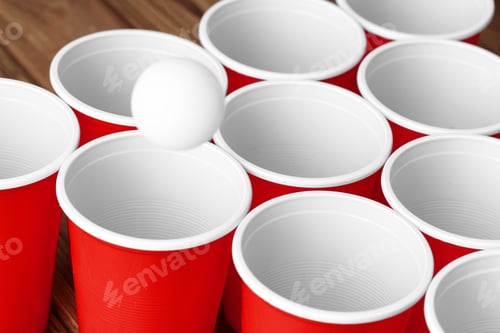 Preview: College party sport - beer pong