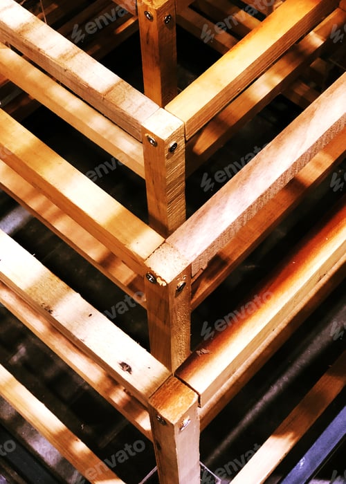 Preview: Abstract brown wood