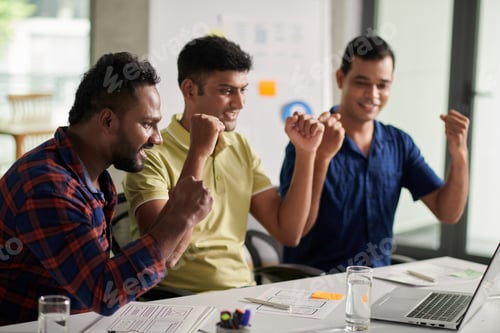 Preview: Developers and Designer Celebrating Success
