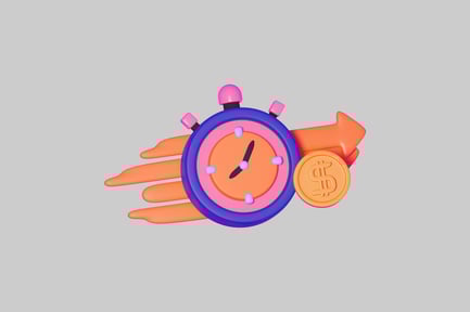 Preview: Functional Clock with Bell and Coin Ornament