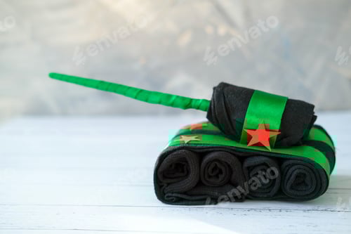 Preview: Tank of socks on grey background. Gift Ideas for Father, Husband,