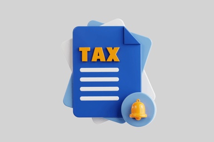 Preview: Tax Notification Alert and Message Reminder