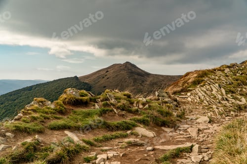 Preview: Polonina Wetlinska, Bieszczady mountain, Bieszczady National Park, Poland.