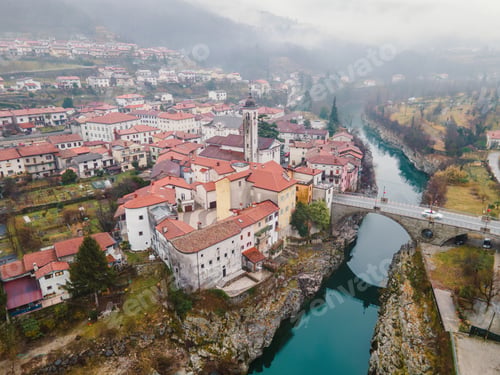 Preview: Village of Kanal on the Soca River, Slovenia