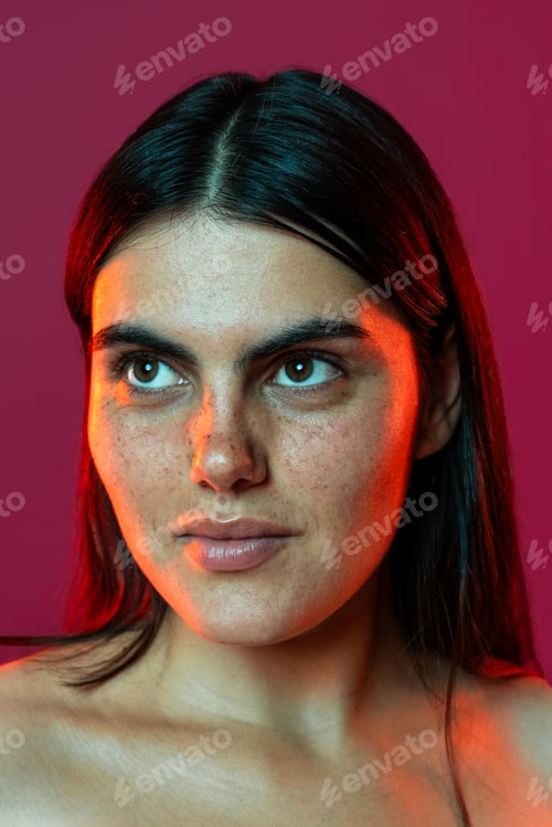 Preview: Beauty portrait of young beautiful woman