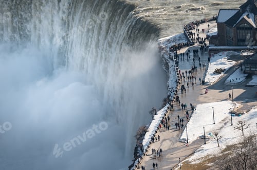 Preview: Niagara falls in Winter