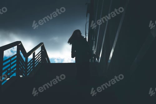 Preview: Silhouette of a girl