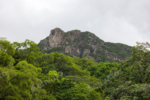 Preview: Hong Kong lion rock mountain