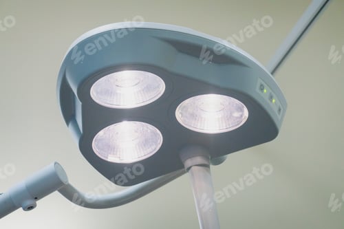 Preview: Hospital doctor consulting room. Healthcare equipment. Medical treatment equipment. Office