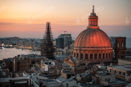 Preview: A stunning aerial view of Valletta's rooftops