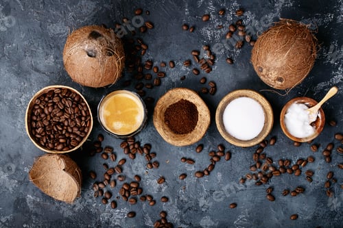 Preview: Bulletproof coffee with coconuts