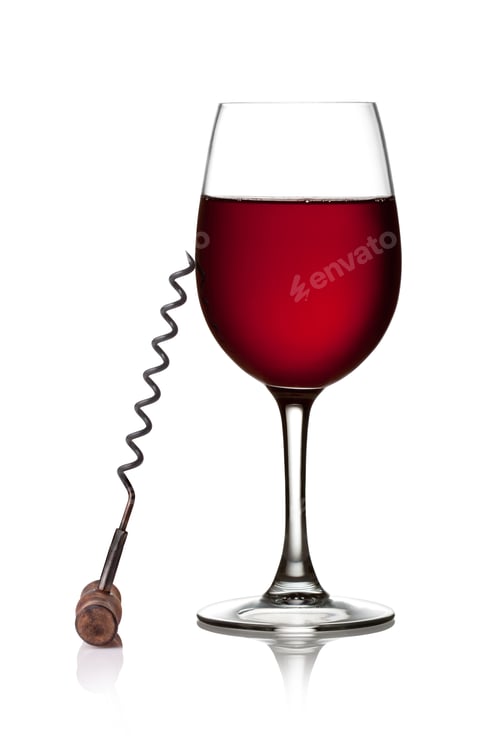 Preview: Glass of red wine