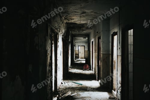 Preview: Abandoned and bombed buildings after war.