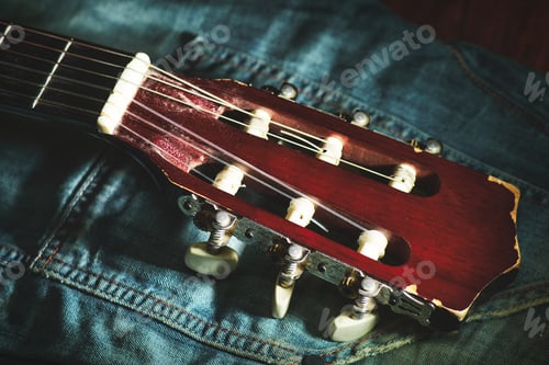 Preview: Neck with classical guitar head