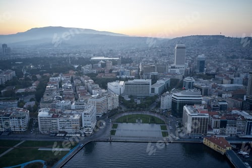 Preview: Izmir city in Aegean coast of Turkey.